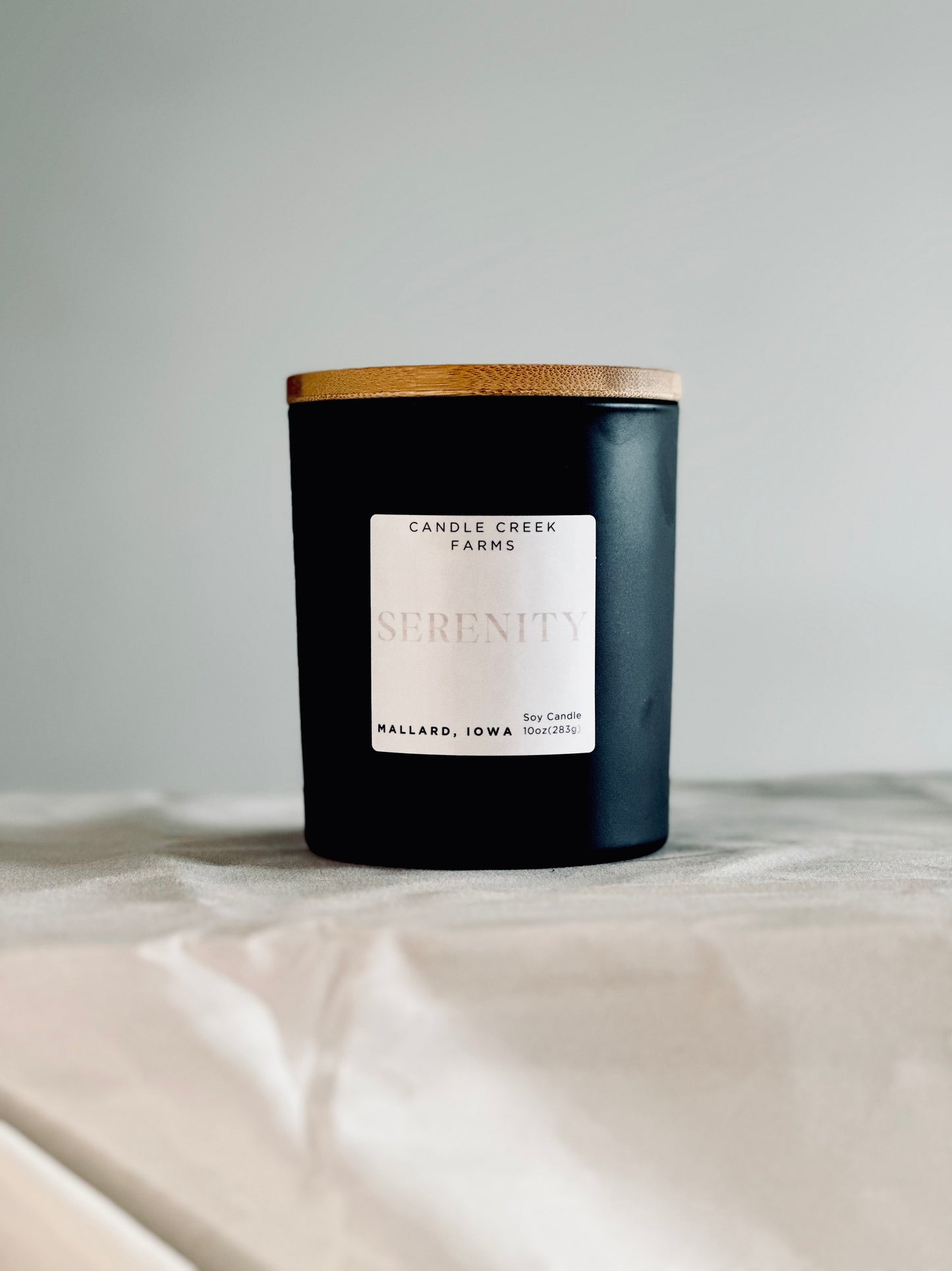 Matte Black Candle