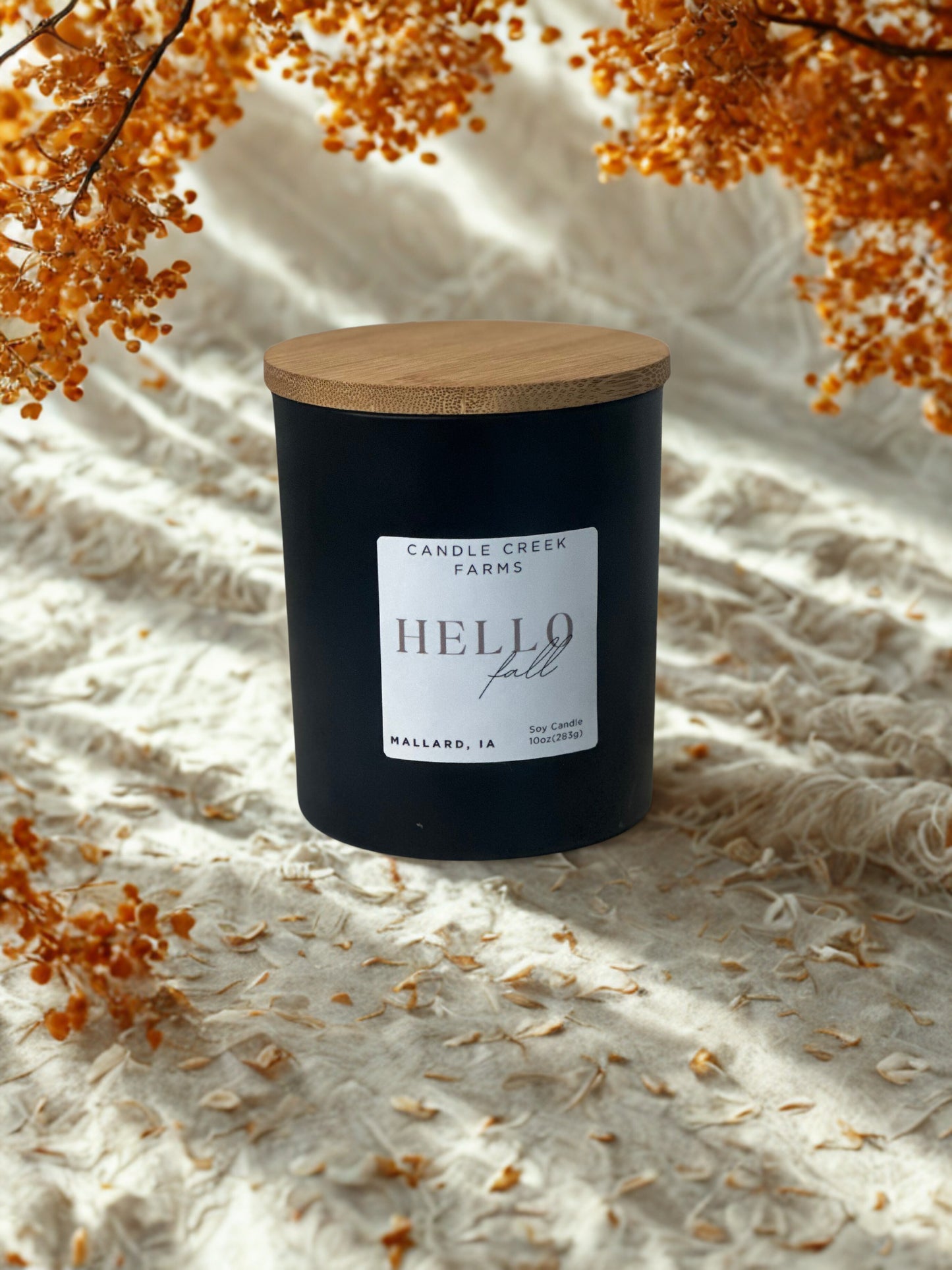 Matte Black Candle