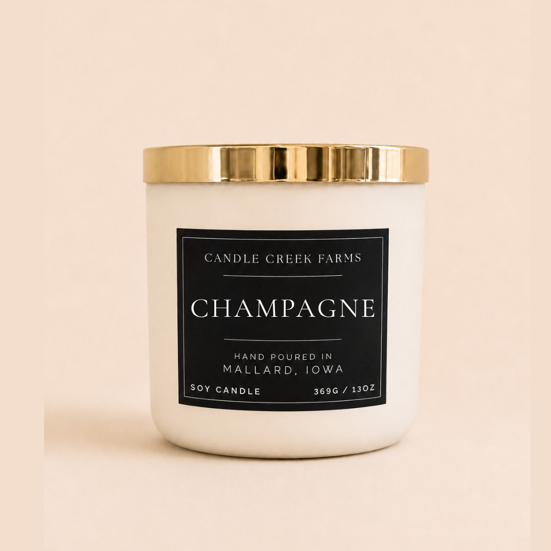 Wood Wick Matte White Candle