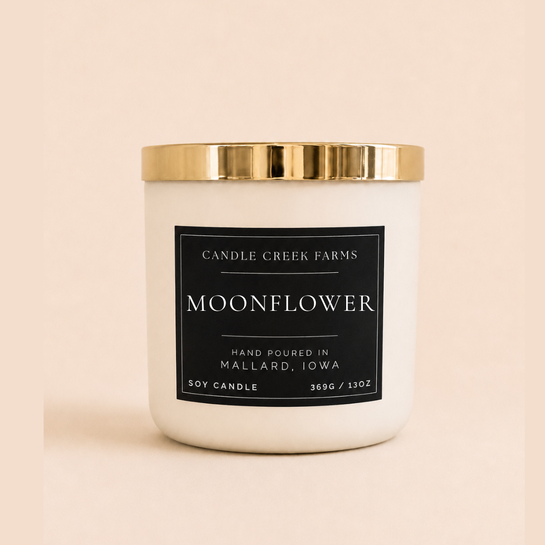 Wood Wick Matte White Candle