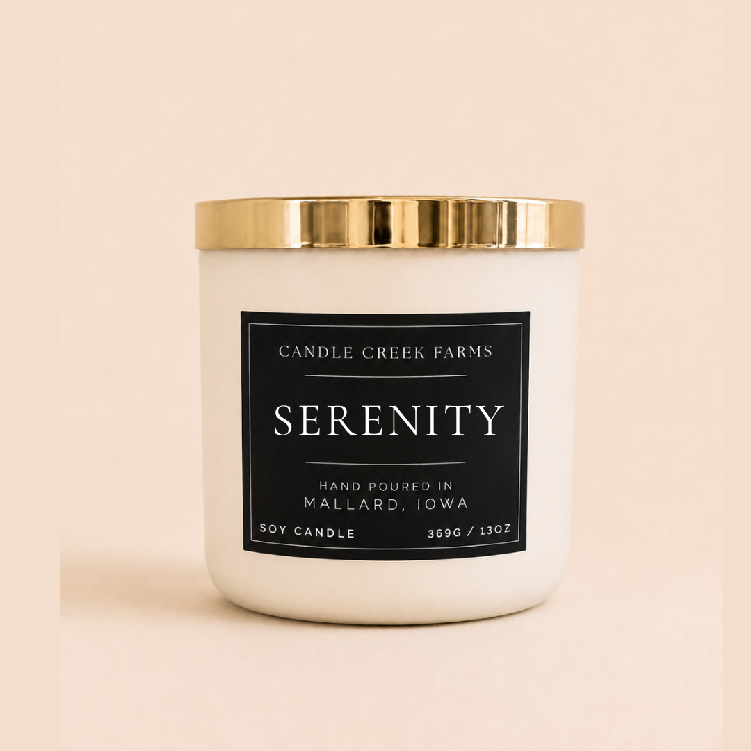Wood Wick Matte White Candle