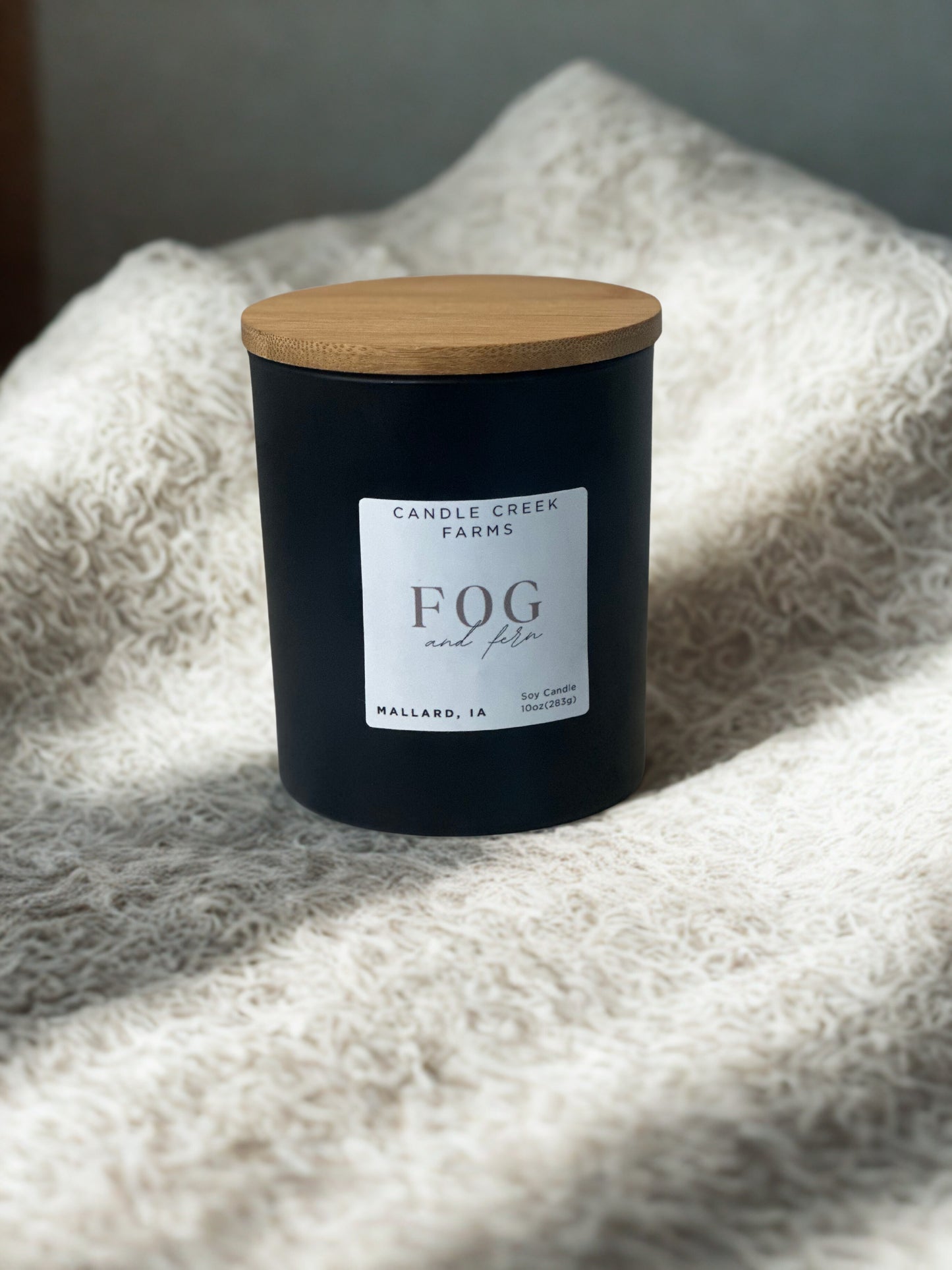 Matte Black Candle