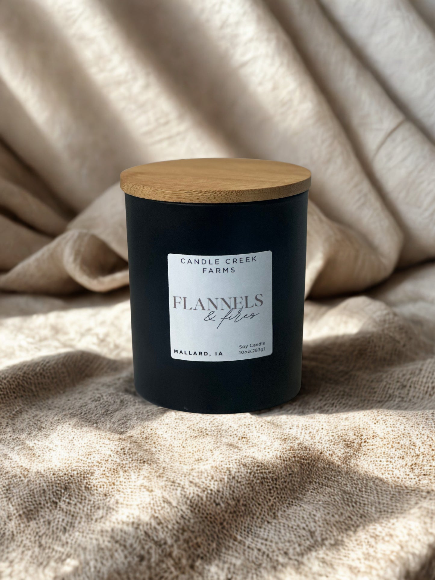 Matte Black Candle