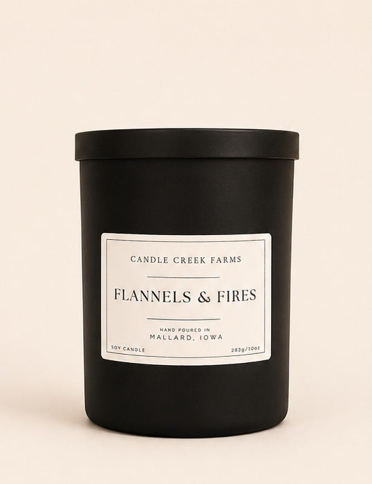 Matte Black Candle