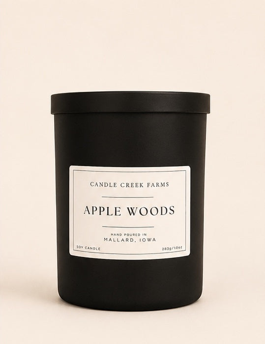 Matte Black Candle
