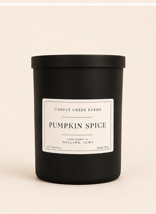 Matte Black Candle