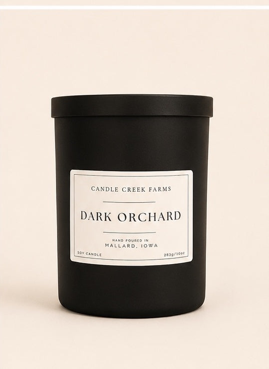 Matte Black Candle